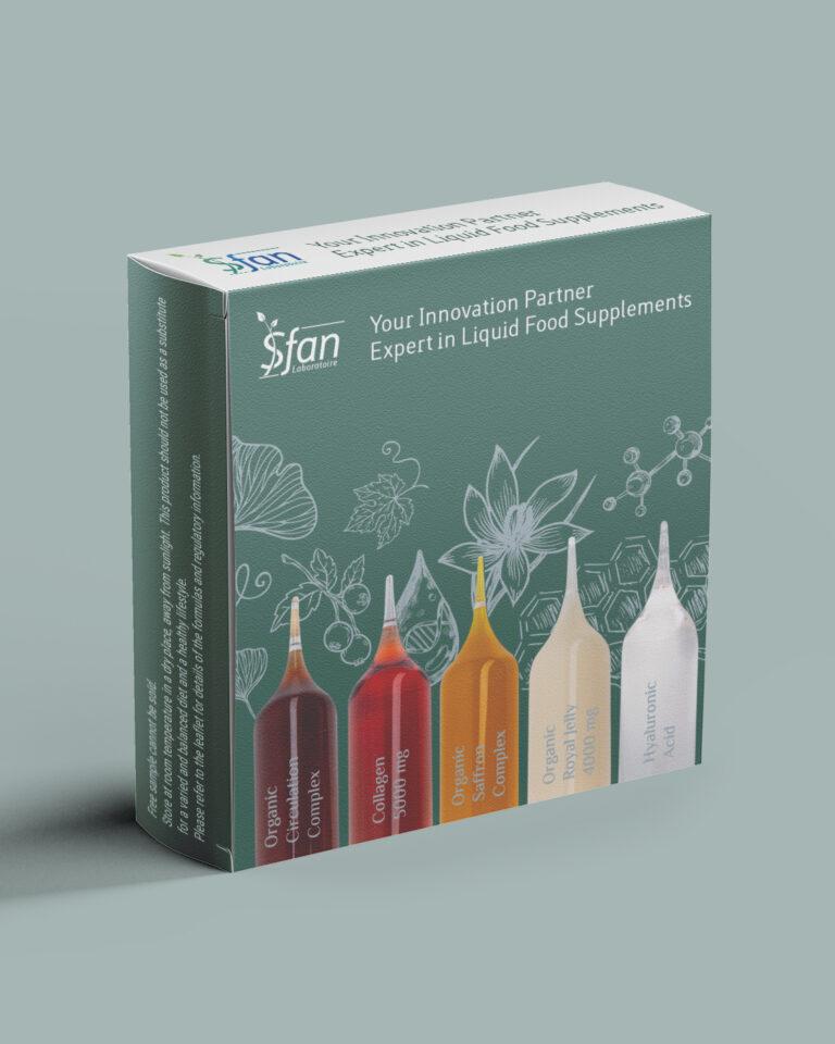 Packaging complément alimentaire SFAN