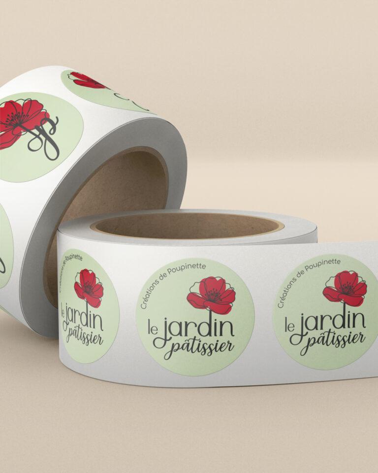 LE JARDIN PATISSIER étiquette